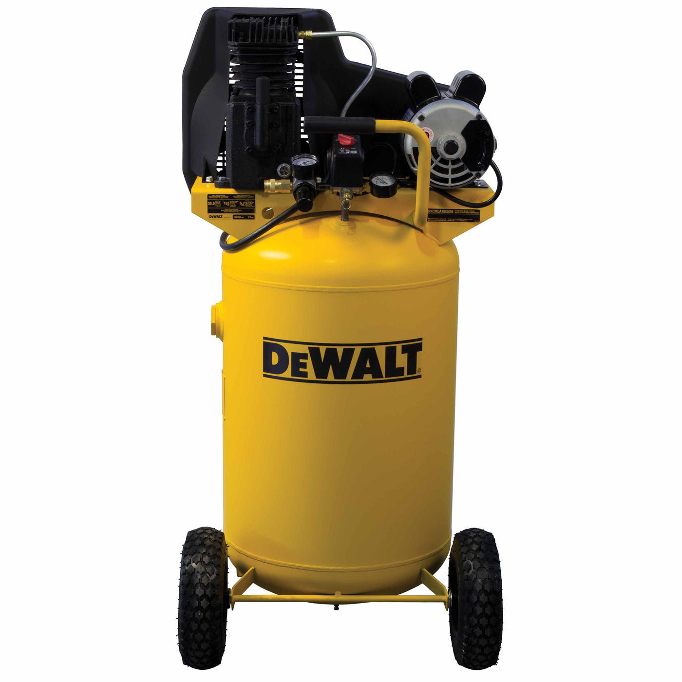 DeWalt DXCMLA1983054 30 Gallon Cast Iron Oil Lubricated Air Compressor w/ Belt Drive