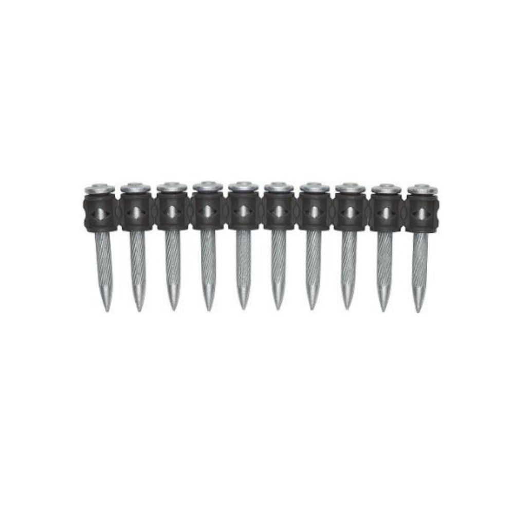 Power Fasteners 51450-PWR .157" x 5/8" 8mm Head Spiral CSI Collated Pins (100/Pkg.)